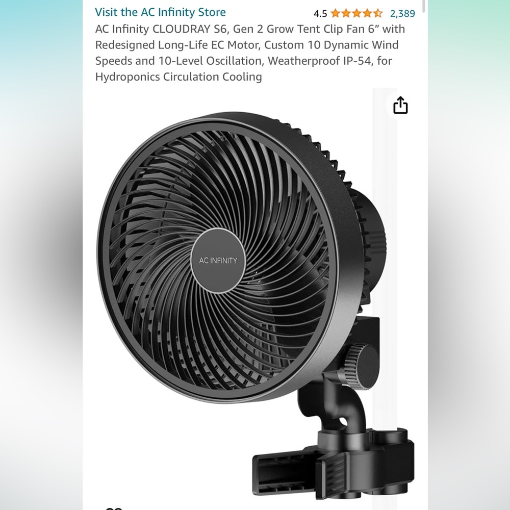 AC Infinity Fan